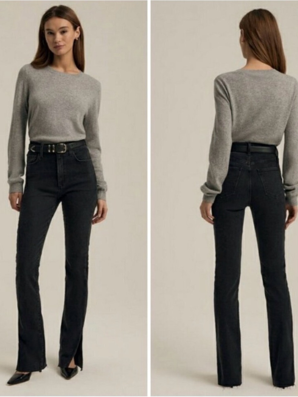 Favorite Daughter "The Valentina Boulder" Black Jeans Size 31